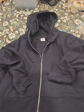 New all in motion Black Full-Zip Hoodie